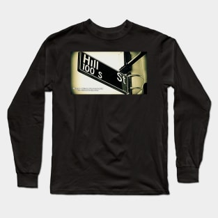 Hill Street, Los Angeles, California by Mistah Wilson Long Sleeve T-Shirt